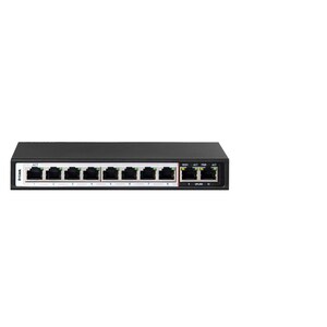 D-Link DES-F1010P-E 10 Ports Ethernet Switch - Fast Ethernet - 10/100Base-T - 2 Layer Supported - Twisted Pair - Desktop