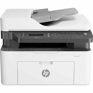 HP 1188fnw Wired & Wireless Laser Multifunction Printer - Monochrome - White - Copier/Fax/Printer/Scanner - 20 ppm Mono Pr