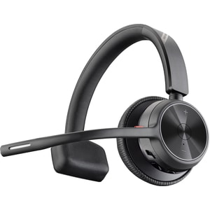 Cuffie Poly Voyager 4300 UC 4310 Con cavo/wireless On-ear, Over-the-head Mono - Nero - Microsoft Teams Certification - Sir