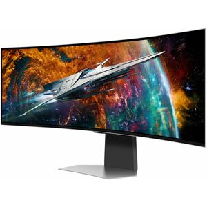 Samsung Odyssey OLED G9 S49CG954SU 49 Zoll Class Dual Quad HD (DQHD) Gekrümmter Bildschirm Smart-Gaming-OLED-Monitor - 32: