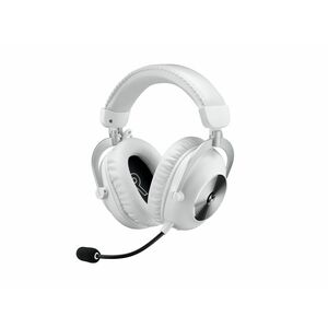 Logitech G LIGHTSPEED Wired/Wireless On-ear, Over-the-head, Over-the-ear Stereo Gaming Headset - White - Binaural - Circum