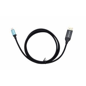 i-tec 1.50 m DisplayPort/USB-C A/V Cable for Docking Station, Monitor, Graphic Card, Desktop Computer, Notebook, Projector