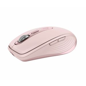 Logitech MX Anywhere 3S 鼠标 - 蓝牙 - USB - 暗视野 - 6 按钮 - 玫瑰色 - 无线 - 可充电 - 1000 dpi - 滚轮