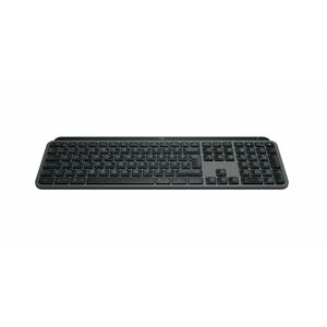 Logitech MX Keys S Tastatur - Kompakt - Kabellos Konnektivität - USB Schnittstelle - Schweiz - QWERTZ Layout - Graphit - M