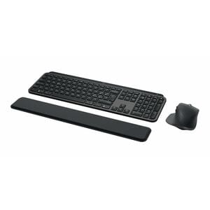 Logitech MX Keys S Combo Keyboard & Mouse - Danish, Norwegian, Swedish, Finnish - USB Membrane/Scissor Wireless Bluetooth 