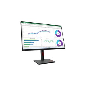 Lenovo ThinkVision T32h-30 32" Class WQHD LCD Monitor - 16:9 - Raven Black - 80 cm (31.5") Viewable - In-plane Switching (
