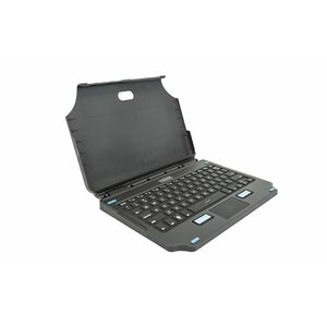 Gamber-Johnson Keyboard - Compact - Docking Connectivity - Pogo Pin Interface - TouchPad - German - Silicon Rubber Keyswit