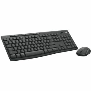 Logitech MK370 Robust Tastatur & Maus - Deutsch - Tastatur, Kabellos, Bluetooth USB Typ-A, Plunger, Graphit - Maus, Optisc