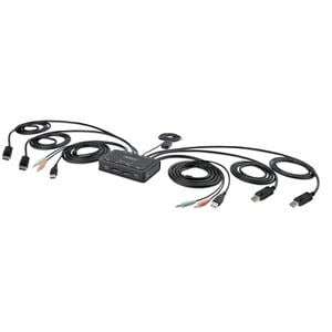 StarTech.com C2-DD46-UA2-CBL-KVM. Tastatur Porttyp: USB, Maus-Porttyp: USB, Video Porttyp: DisplayPort. HD-Typ: 4K Ultra H