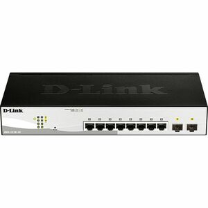 D-Link DGS-1210 DGS-1210-10 8 Ports Manageable Ethernet Switch - Gigabit Ethernet - 10/100/1000Base-T, 1000Base-X - 2 Laye