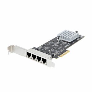 StarTech.com 2,5 Gigabit Ethernet Adapter für Server - 2.5GBase-T - Plug-in-Karte - PCI Express 2.0 x4 - Niedriges Profil 