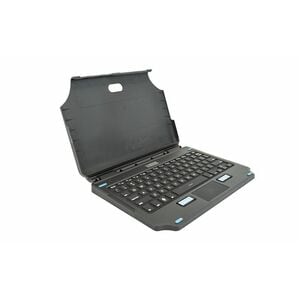 Gamber-Johnson Keyboard - Compact - Docking Connectivity - Pogo Pin Interface - TouchPad - German - Silicon Rubber Keyswit
