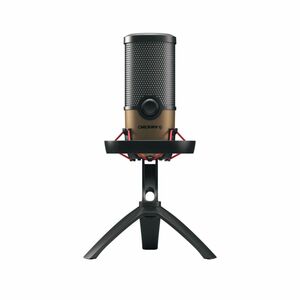 CHERRY UM 9.0 PRO RGB Com fios Microfone - Preto, Cobre - 2.50 m - Estéreo - 20 Hz para 20 kHz - Bidirecional, Omnidirecio