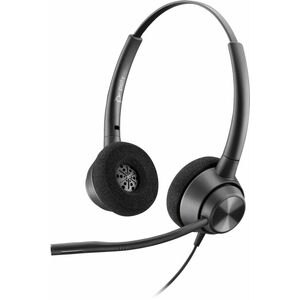 Cuffie Poly EncorePro 320 Cavo On-ear, Over-the-head Stereo - Nero - TAA Conforme - Binaural - Supra-aural - 76,2 cm Cavo 