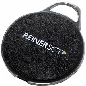 Reinersct timeCard Premium RFID-Tag - 35 mm Durchmesser - Mattschwarz - 100 Pack