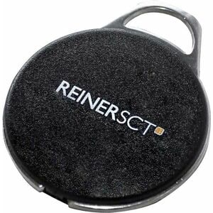 Reinersct RFID-Tag - 35 mm Durchmesser - Mattschwarz - 10 Pack