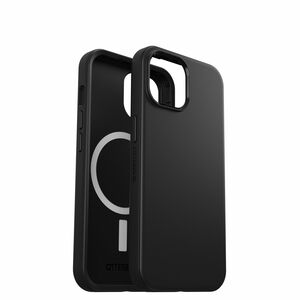 OtterBox Symmetry Case for Apple iPhone 16e, iPhone 15, iPhone 14, iPhone 13 Smartphone - Black - Retail - 1 Each - Drop R