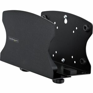 StarTech.com Mounting Bracket for Desktop Computer, PC - Black - 18.14 kg Load Capacity - Powder Coated Steel, Plastic, Ru
