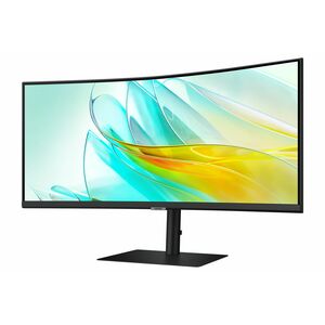 Samsung ViewFinity S6 S34C652UAU 34" Class UW-QHD Curved Screen LED Monitor - 21:9 - Black - 86.4 cm (34") Viewable - Vert