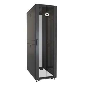 VERTIV VR Rack VR3100 42U Gabinete de rack para Servidor, Armazenamento, Centro de dados, UPS, PDU, Interruptor KVM - Pret