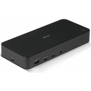 LINDY DST-Pro USB-Typ C Docking Station für Headset, Tablet-PC, Smartphone, Notebook, Mikrofon, Monitor - Ladefunktion - 1