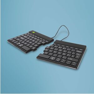 R-Go Split Break Keyboard - R-Go Split Break ergonomic keyboard, with break software, Bluetooth 5.0, AZERTY (BE) layout, w