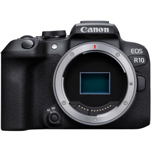 Canon EOS R10 24.2 Megapixel Mirrorless Camera Body Only - CMOS Sensor - 7.5 cm (3") Touchscreen LCD - Electronic Viewfind
