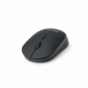 Souris Dicota SILENT V2 - Fréquence radio - USB - Optique - 3 Bouton(s) - Noir - Sans fil - 2,40 GHz - 1600 dpi - Roulette