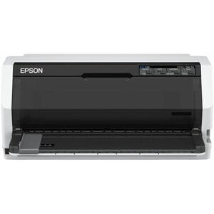 Stampante Ad Aghi Epson LQ-690II - Monocromatico - 24-pin - Nero, Bianco - 7 Copie - 106 Colonna - 487 cps Mono - 360 x 18