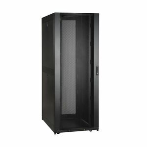 Tripp Lite series Euro SRX42UBWD 42U Enclosed Cabinet Rack Cabinet for Server, Patch Panel, Switch, LAN Switch - Black - P