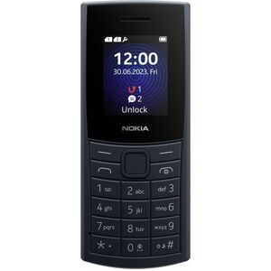 Nokia 110 4G (2023) Feature Phone - 4.6 cm (1.8") TFT LCD QQVGA 120 x 160 - 4G - Midnight Blue - Bar - 2 SIM Support - SIM
