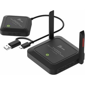 j5create JVW120-N Video Extender Transmitter/Receiver - Wired/Wireless - 25 m RangeUSB - 1080p - 3840 x 2160 Video Resolut