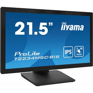 LCD Ecrans à affichages dynamiques iiyama ProLite T2234MSC-B1S 546,10 mm Full HD - Tecnologie IPA (In-Plane Switching) - É