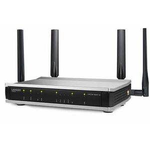 Lancom 1800EF-5G 1 SIM Ethernet, Mobilfunk, ADSL, ADSL2, ADSL2+, VDSL Modem/Wireless Router - 5G - UMTS, HSPA, LTE - 4 x A