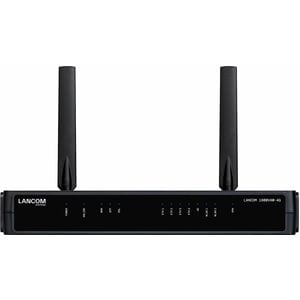 Lancom 1800VAW-4G Wi-Fi 6 IEEE 802.11 a/b/g/n/ac/ax 1 SIM Ethernet, Mobilfunk, VDSL, VDSL2, VDSL2+, ADSL2, ADSL2+ Modem/Wi