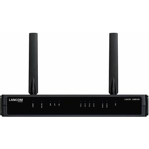 Lancom 1800VAW Wi-Fi 6 IEEE 802.11 a/b/g/n/ac/ax Ethernet, VDSL, VDSL2, ADSL2+, ADSL, ADSL2 Modem/Wireless Router - Dualba