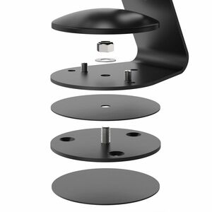 Compulocks Swivel Base for Core Stand Black - Swivel Base