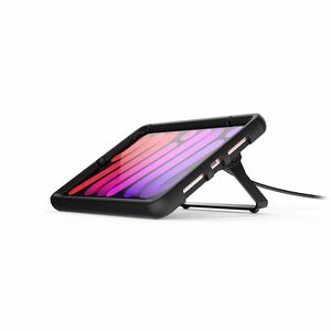 Compulocks iPad 10.2" Secured Kickstand Black - Metal Kickstand for Extra Functionality, Lock Slot and Cable Lock, Mobile,