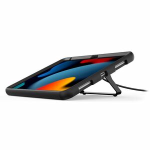 Compulocks iPad 10.9" 10th Gen Secured Kickstand Black - Metal Kickstand for Extra Functionality, Lock Slot and Cable Lock