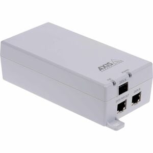 Injecteur POE AXIS T8154 - 120 V AC, 230 V AC Entrée - 55 V CC Sortie - 1 x Gigabit Ethernet Port(s) d'entrée - 1 x Gigabi
