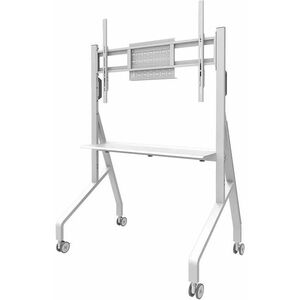 Neomounts MOVE Height Adjustable Display Stand - 55" (139.70 cm) to 86" (218.44 cm) Screen Support - 76 kg Load Capacity -