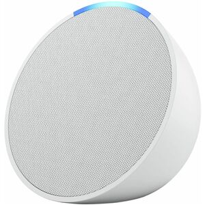 Amazon Echo Pop Bluetooth Smart Speaker - Alexa Supported - White - Wireless LAN - 1