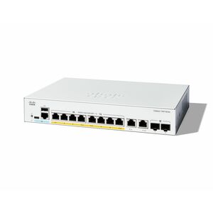 Cisco Catalyst 1300 C1300-8P-E-2G 8 Anschlüsse Verwaltbar Ethernet-Switch - Gigabit-Ethernet - 10/100/1000Base-T, 1000Base