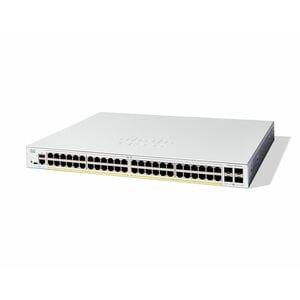 Cisco Catalyst 1200 C1200-48P-4G 48 Ports Manageable Ethernet Switch - Gigabit Ethernet - 10/100/1000Base-T, 1000Base-X - 