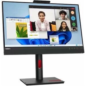 Lenovo ThinkCentre Tiny-In-One 24 Gen 5 24.0" (61.0 cm) Class Webcam LED Touchscreen Monitor - 16:9 - 4 ms - 23.8" (60.5 c