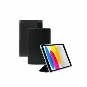 MOBILIS EDGE Tasche (Folie) für 27,7 cm (10,9 Zoll) Apple iPad (10. Generation) Tablet, Stylus - Schwarz, Transparent - St