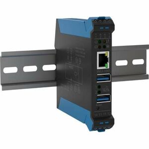 SEH INU-100 Device Server - Verdrilltes x Netzwerk (RJ-45) - 2 x USB - 10/100/1000Base-T, 100Base-TX - Gigabit-Ethernet - 