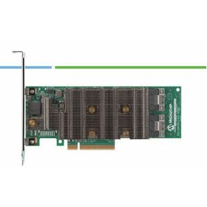 Microchip Adaptec SmartRAID Ultra 3254-16e /e SAS/SATA/NVMe Controller - 24Gb/s SAS, Serial ATA/600, NVMe - PCI Express 4.