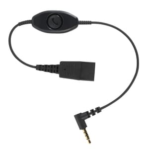 Jabra Mini-phone/Quick Disconnect Audio Cable - Cable for Audio Device, iPhone - First End: Quick Disconnect - Second End: