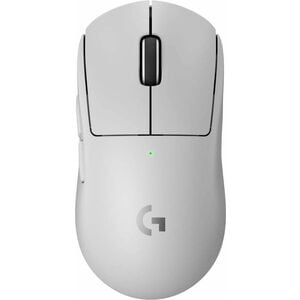 Logitech G PRO X Superlight 2 Gaming Mouse - USB 2.0 - Opto-mechanical - 5 Button(s) - White - Wireless - Rechargeable - 3